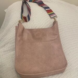 Social Threads Pink Vegan Leather Bag